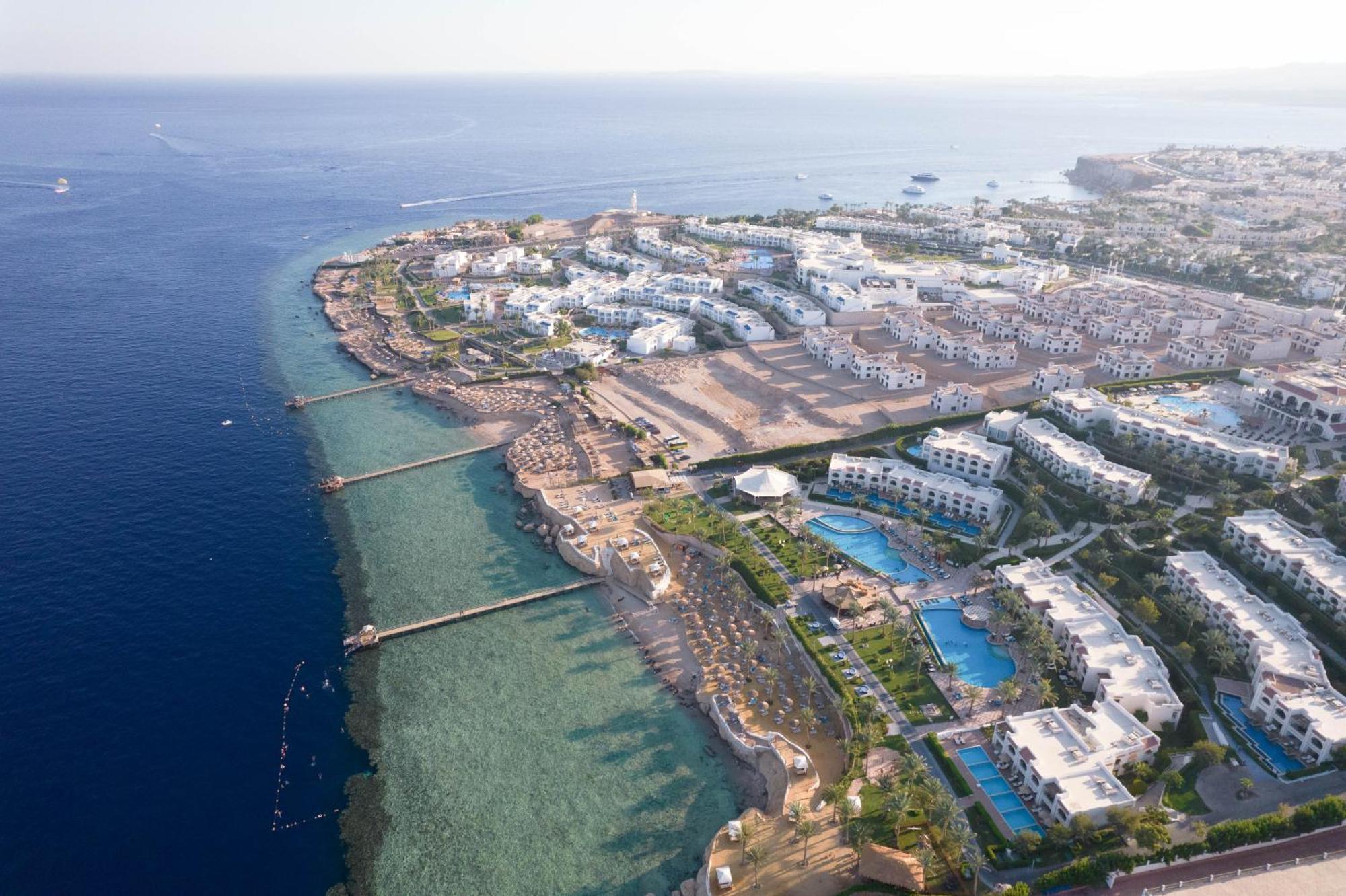 Safir Sharm Waterfalls Resort Buitenkant foto Aerial view of El Alamein